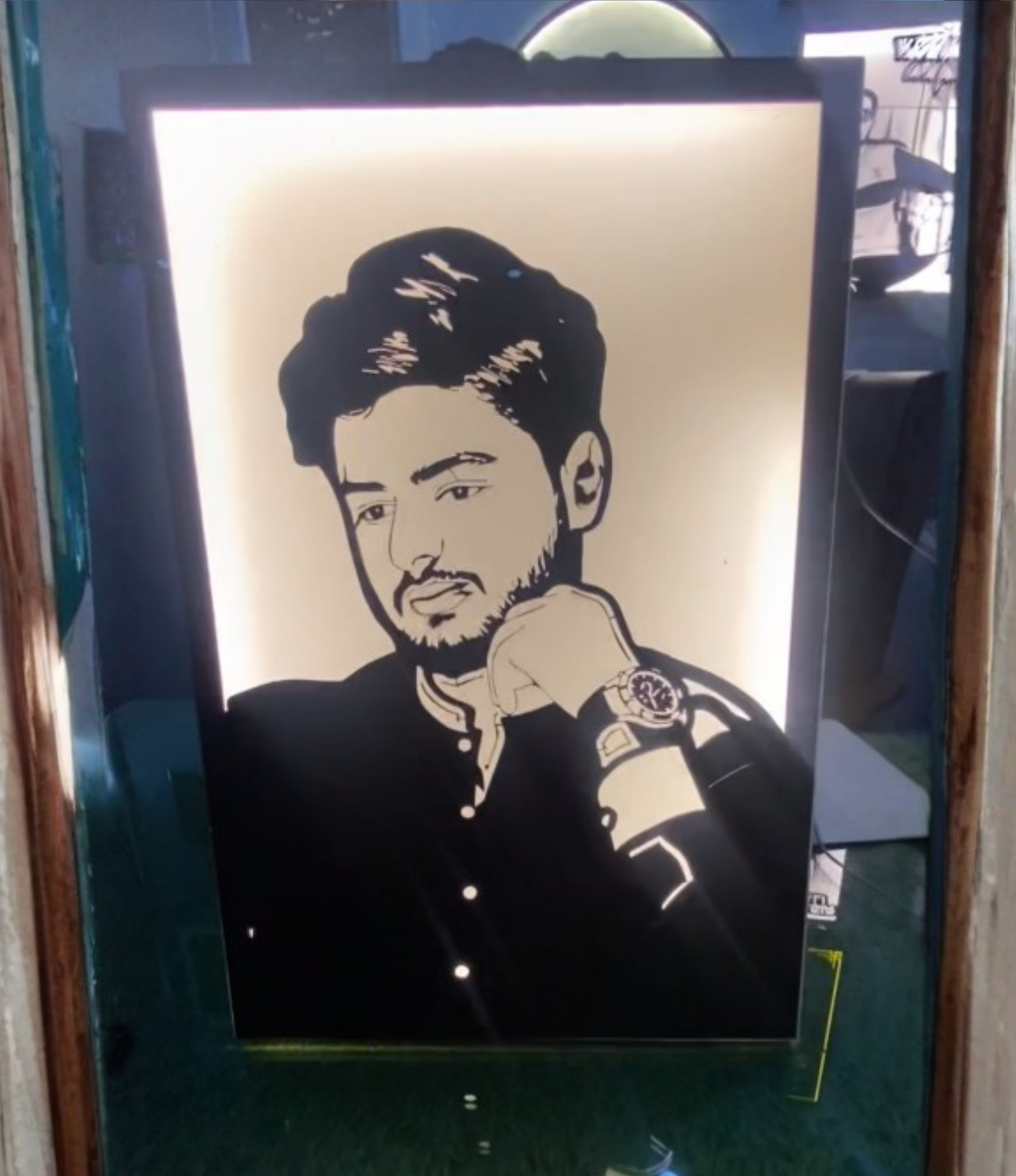 Custom Acrylic Frame – Your Photo, Your Name, Your Art